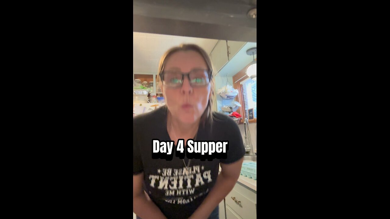 Day 4 Supper ultimate frugal