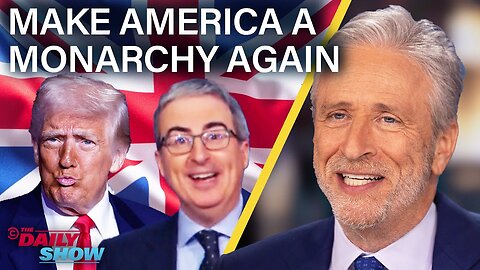 Jon Stewart & John Oliver Welcome America to Its Trump Monarchy Era | The Daily Show