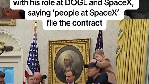 Musk denies conflict of interest with his role at DOGE and SpaceX