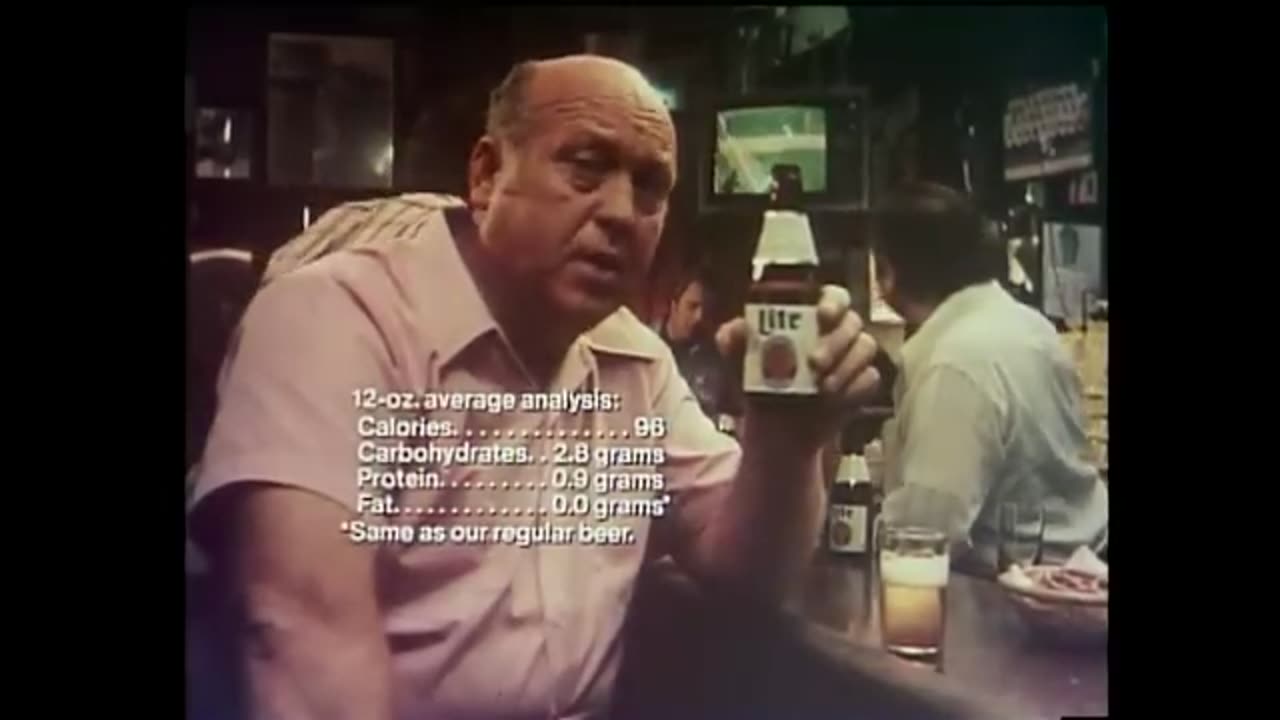 5 min montage of old Miller Lite ads