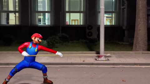 Super Mario Meets Martial Arts! 🥋🔥