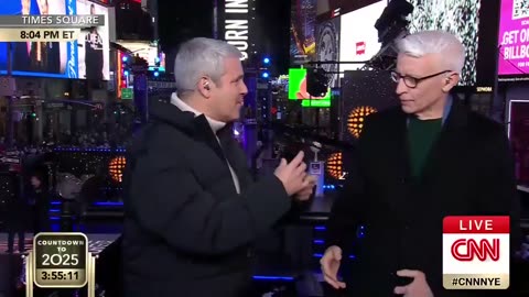 Anderson Cooper Spazzes Out After Downing Shots of Tequila