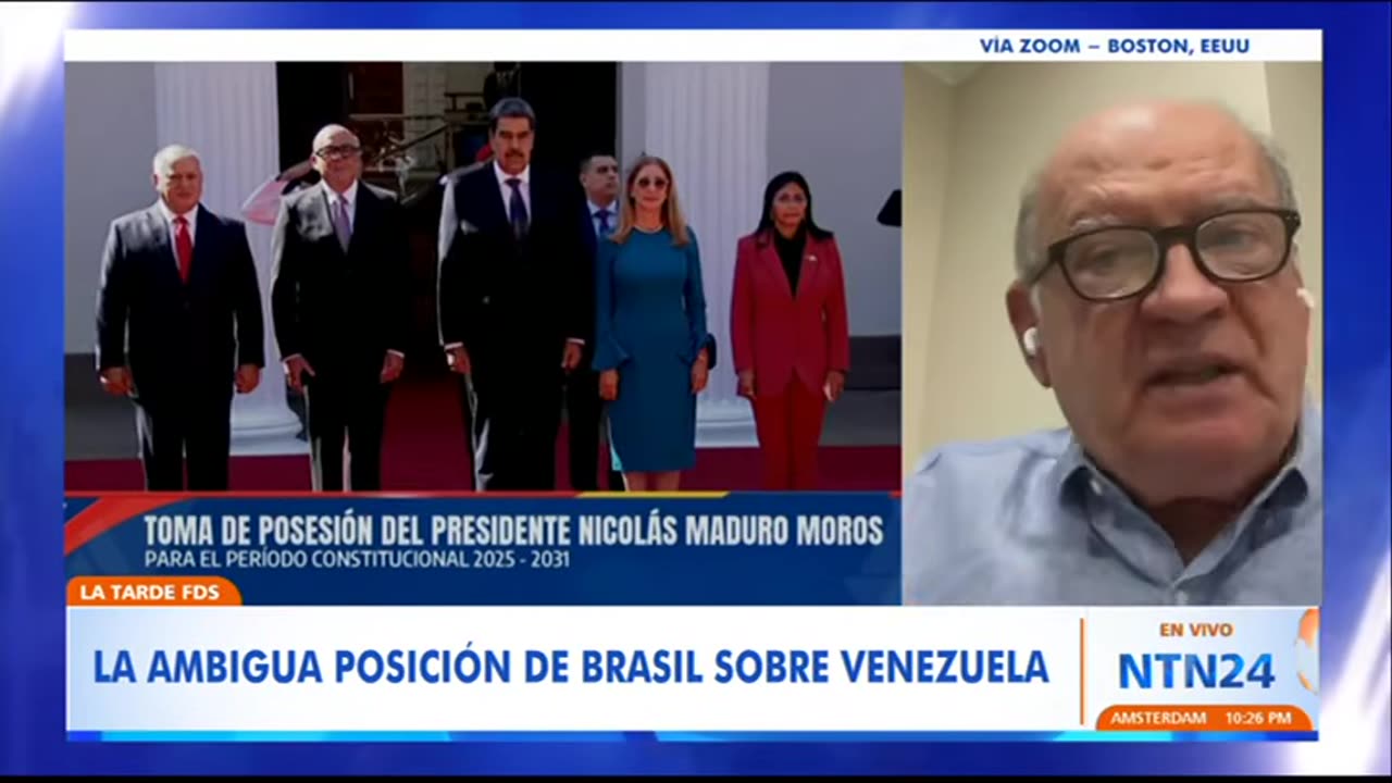 "Que Brasil y Colombia tengan una posición ambigua es un avance": Carlos Blanco sobre Venezuela