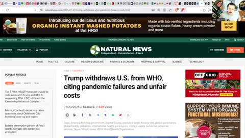 MRNA CANCER VACCINES EXPOSED! - Trump Speaks At WEF! - AI Takeover ACCELERATES!