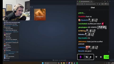 XQC wants to start a podcast with Asmon