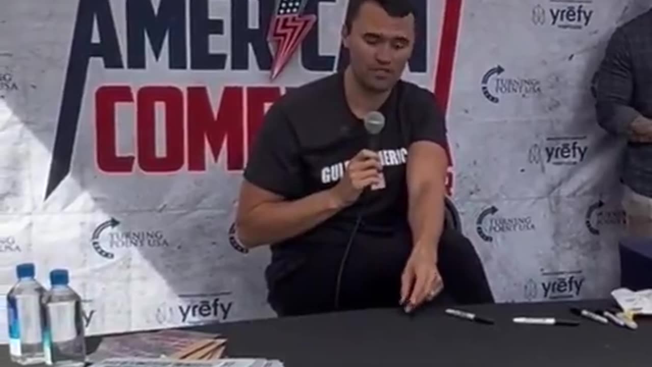 Charlie Kirk wants to replace European people