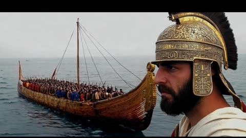 Phoenicians vs Sea Raiders 925 BC War on the Waves #AncientNavalWarfare