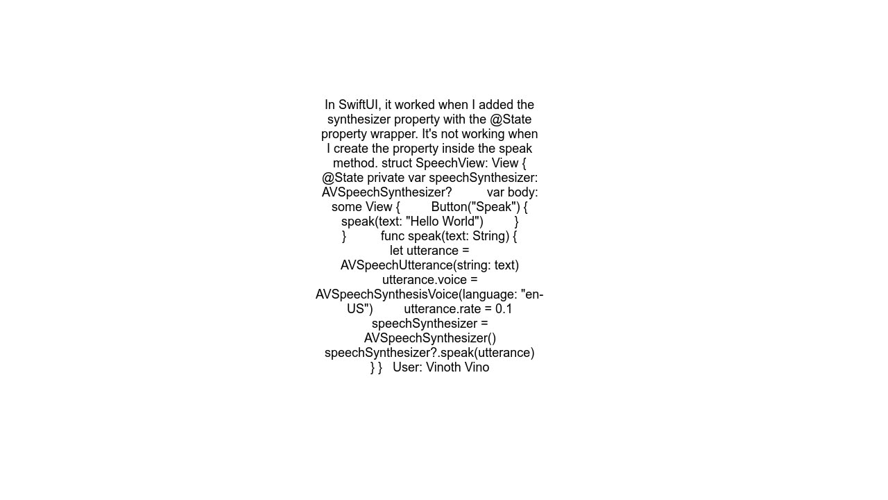 How to fix AV Speech Synthesizer error &quot;Unable to list voice folder&quot; even after moving sy