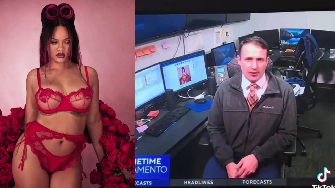 Caught in the Act: CBS Anchor’s On-Air Rihanna Mishap Shocks Viewers