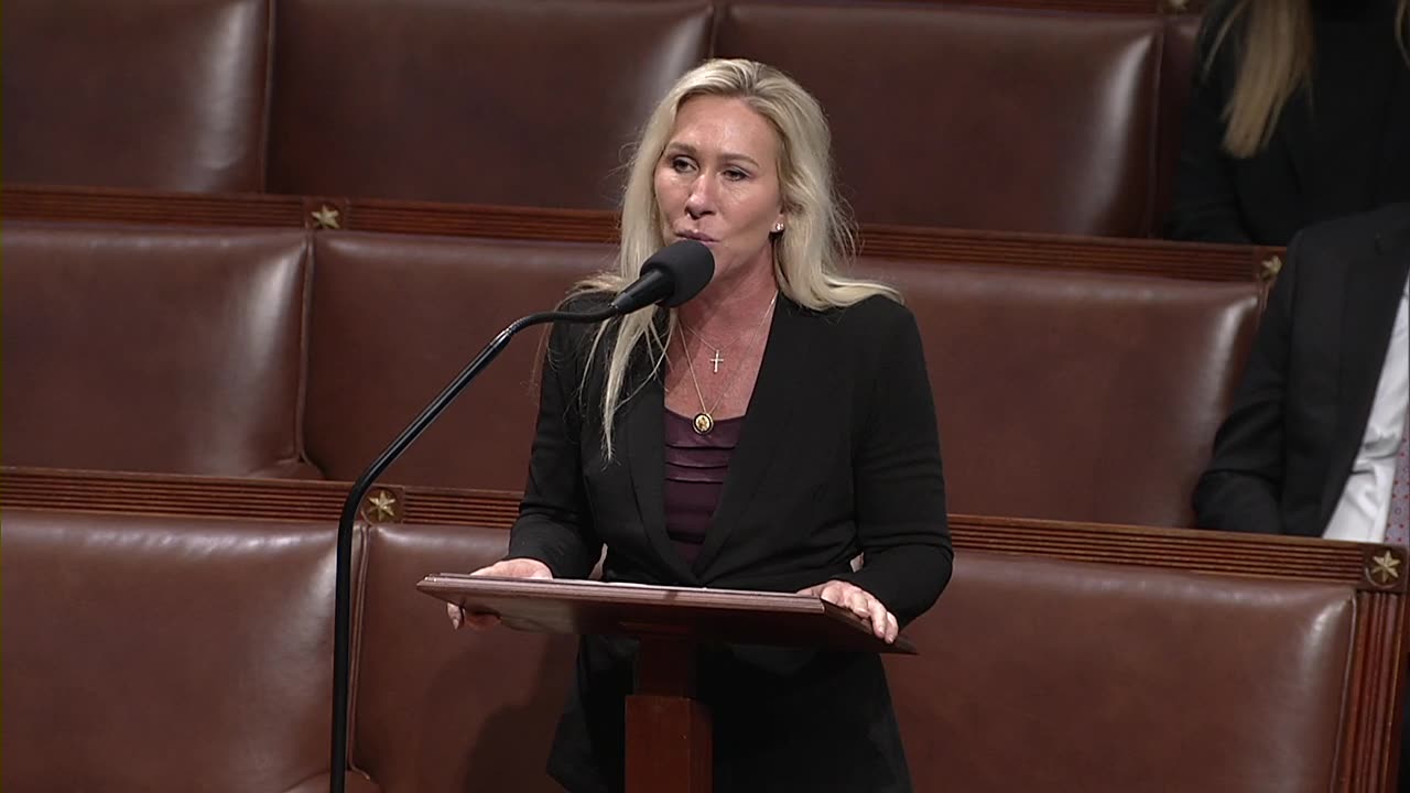 Congresswoman Marjorie Taylor Greene Stands in Support of the Laken Riley Act