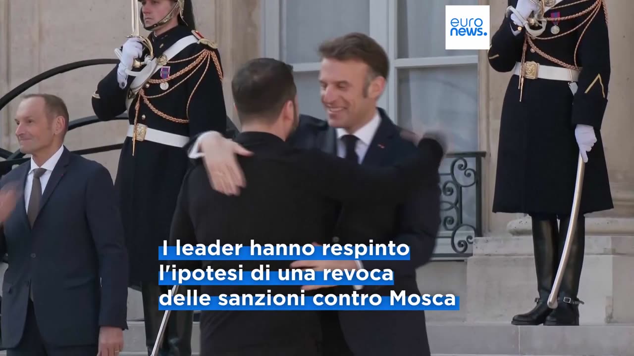 NOTIZIE DAL MONDO Coalizione volenterosi:sostenere Ucraina ma senza invio truppe,no a revoca delle sanzioni alla Russia. I leader di quasi 30 Paesi e i capi di NATO e UE si sono incontrati a Parigi in Francia il 27 marzo 2025