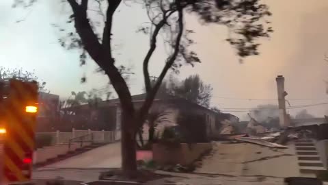 This Video Los Angeles shows how devastated the Place Looks