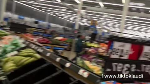 For everyone who says the empty Walmart videos might be fake