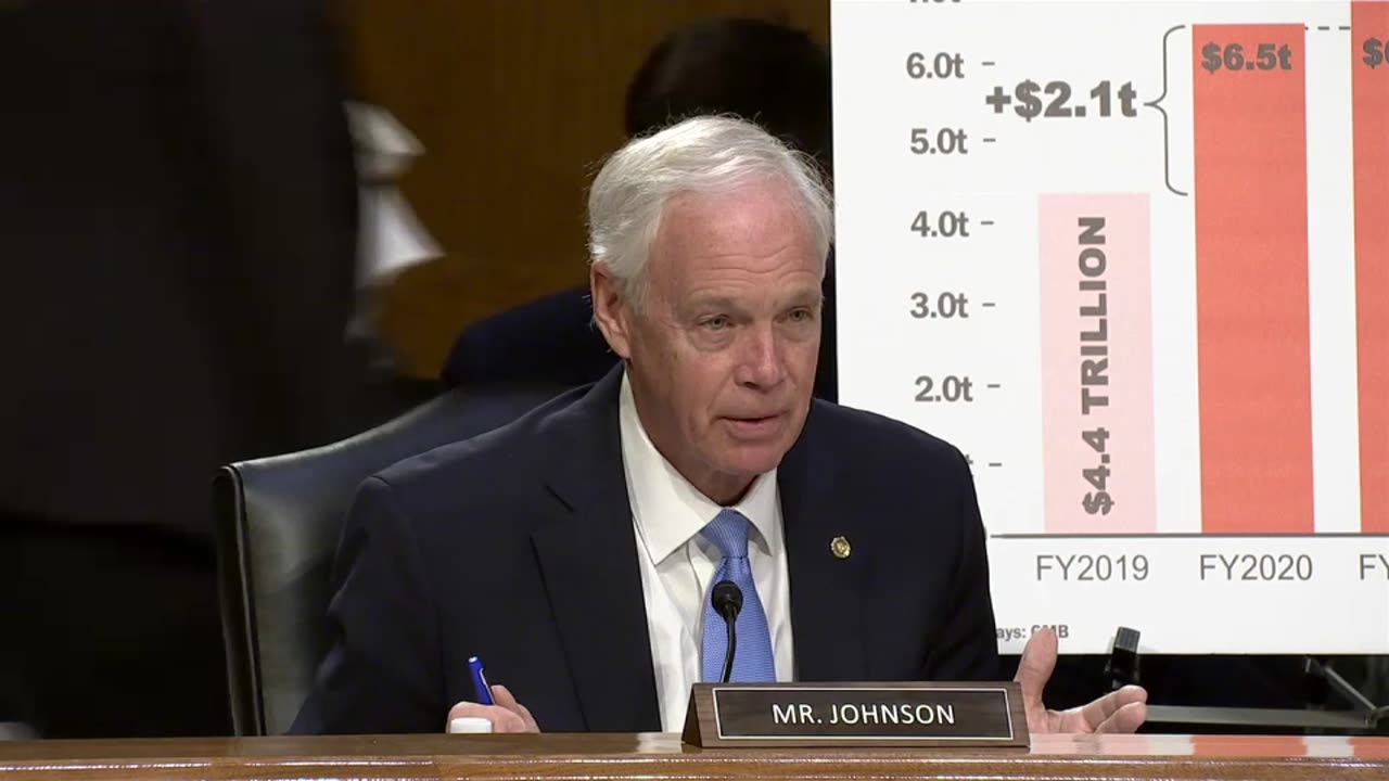 Senator Ron Johnson in the Senate Aging Committee 1.29.25