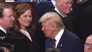 Justice Amy Coney Barrett couldn't even hide her total contempt for Trump for 2