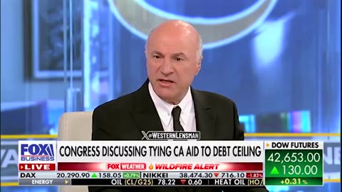 Kevin O’Leary wants to float an idea to Trump on California aid…