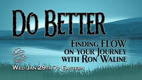 Jan 29 - Finding Flow on Your Journey with Ron Waline