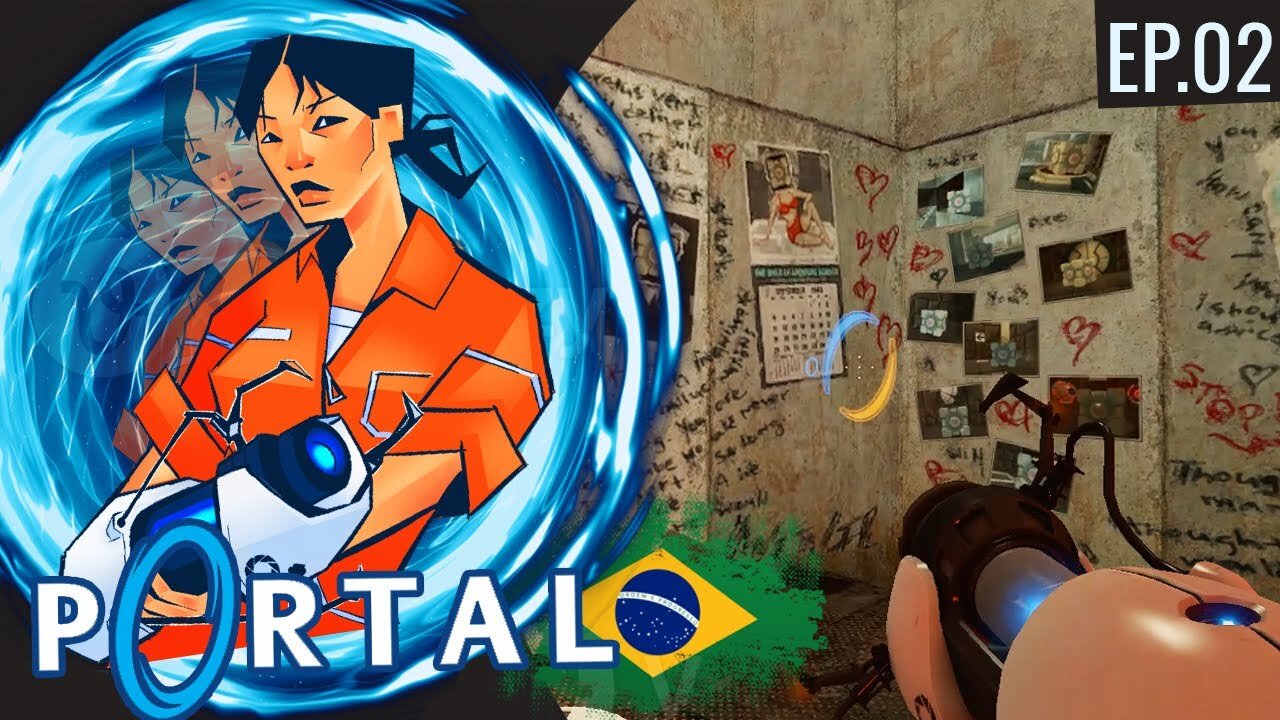 Portal 1 Ep.[02] - Agora é sem olhar para trás e sem o bolo também.