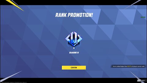 so i got to diamond on my main...