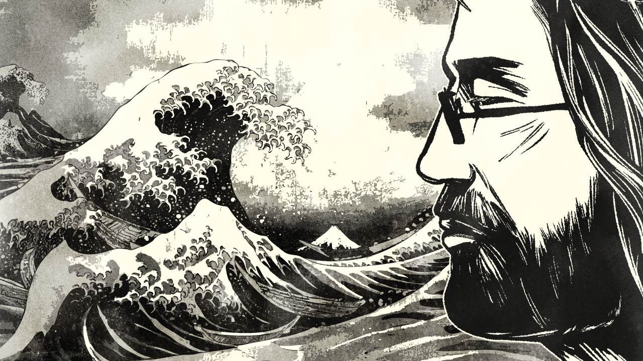 【エンドゥ】北斎【切り抜き】