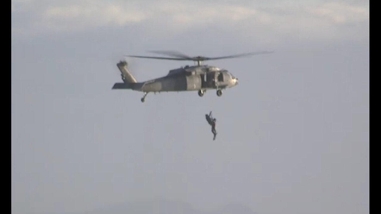 USA Navy Seals Helicopter Training San Diego Coast