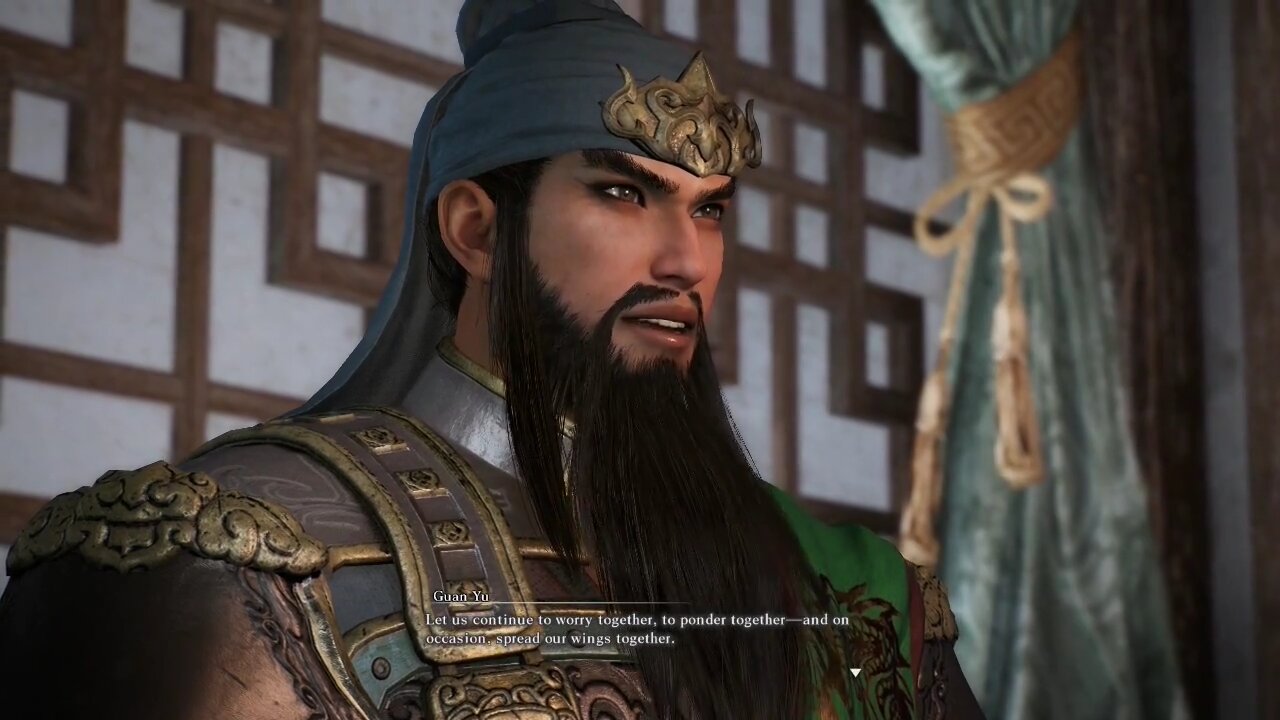 guan yu all dialogue/cutscenes/bonds DYNASTY WARRIORS: ORIGINS