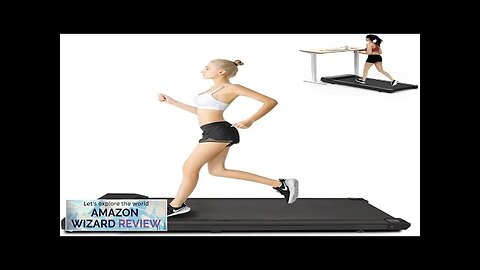 Walking Pad Under Desk 6.2MPH Portable Flat Treadmill for Office & Home Review