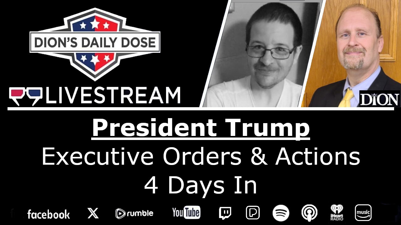 Trump Executive Orders & Actions (So Far): Face to Face w Dion & Shawn