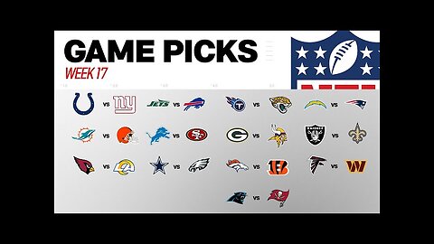 Week 17 Game Picks