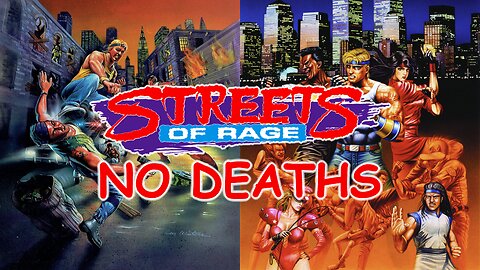 Streets of Rage (Sega Genesis) Longplay - 1 Life (Custom Borders)