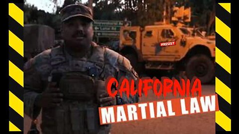 ⚠Martial Law in California - The National Guard MILITARY POLICE Arrives, but NOT to put out fires!!