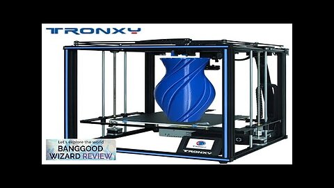 EU/US Direct TRONXY® X5SA-400 PRO DIY 3D Printer Kit 400*400*400mm Core XY Review