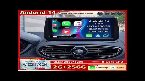 Android 14 For Renault Clio 3 2005-2014 2K QLED Android Car Radio Review