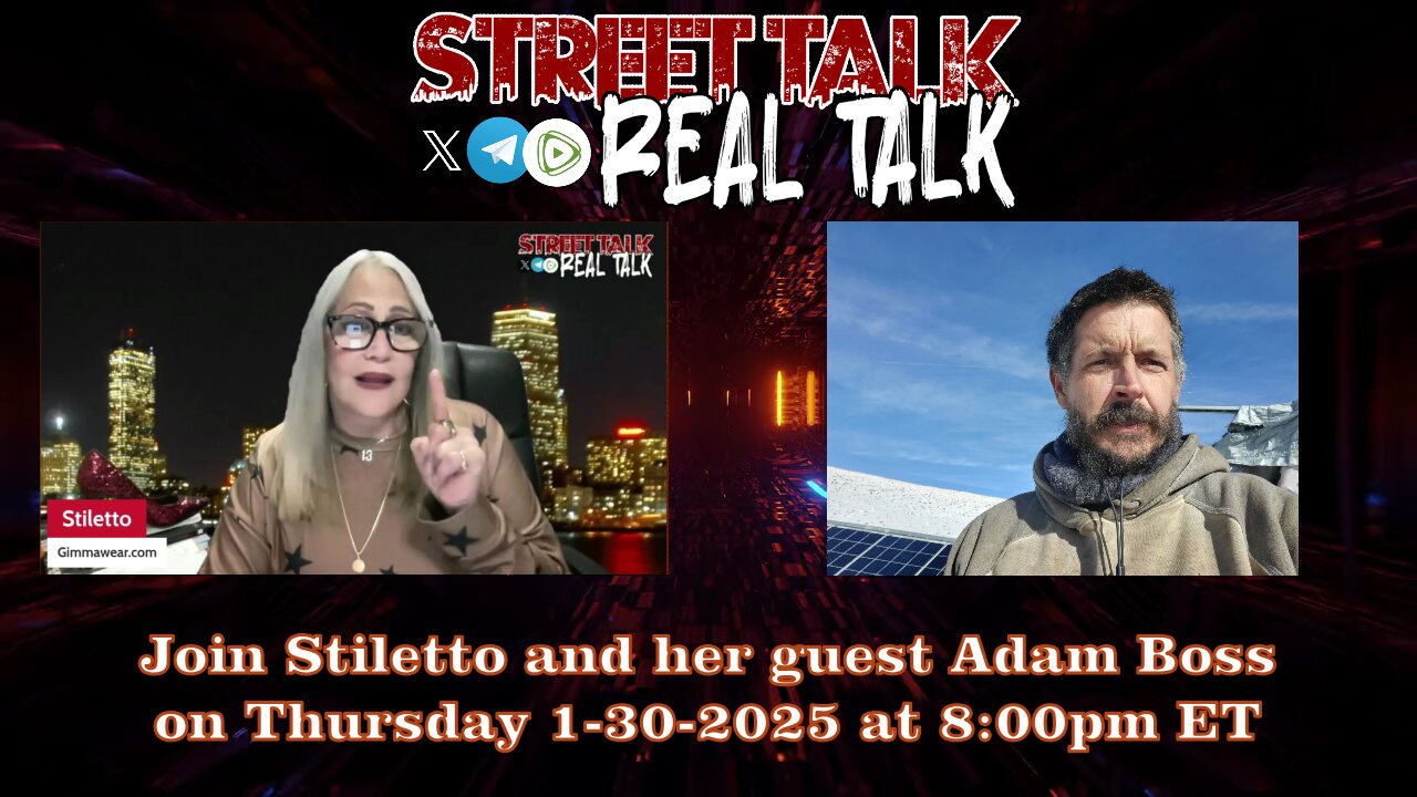 Rebroadcast of Street Talk with Stiletto from 1-30-2025