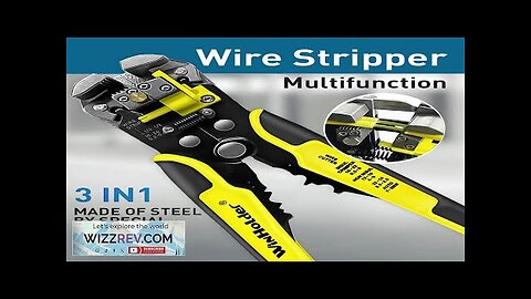 Professional Electrician Wire Tool Cable Wire Stripper Cutter Crimper Automatic Crimping Review