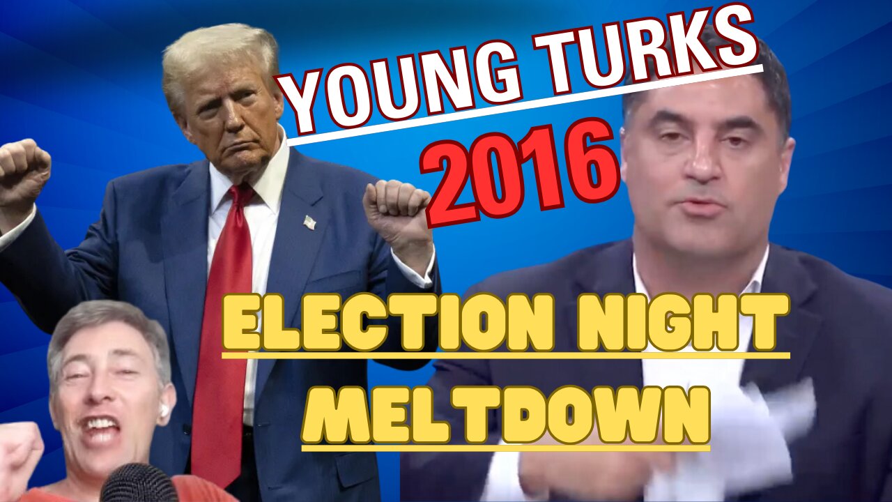 The Young Turks + Cenk Uygur's go Ballistic in 2016 Election Night MELTDOWN