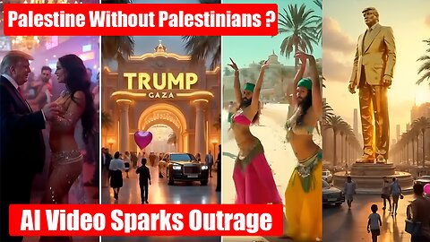 Trump's Gaza Resort Plan: AI Video Sparks Controversy | Truth Social Scandal