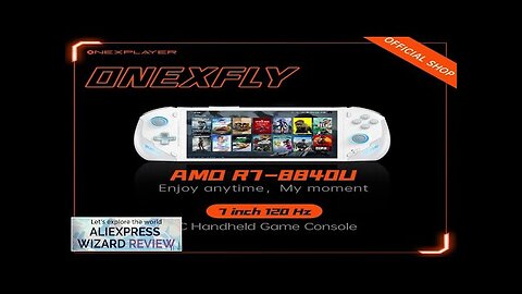 OnexPlayer Onexfly AMD Ryzen 7 8840U Laptop PC Game Console 3 IN Review