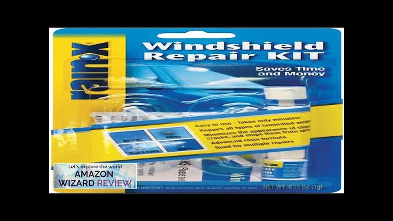 Rain-X 600001 Windshield Repair Kit Quick And Easy Durable Resin Based Review