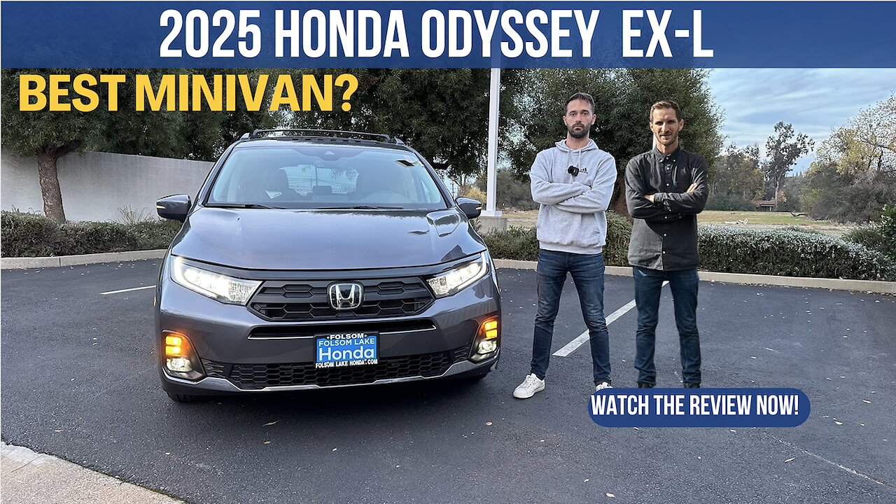 2025 Honda Odyssey EX-L. America's favorite minivan? Features and Review.