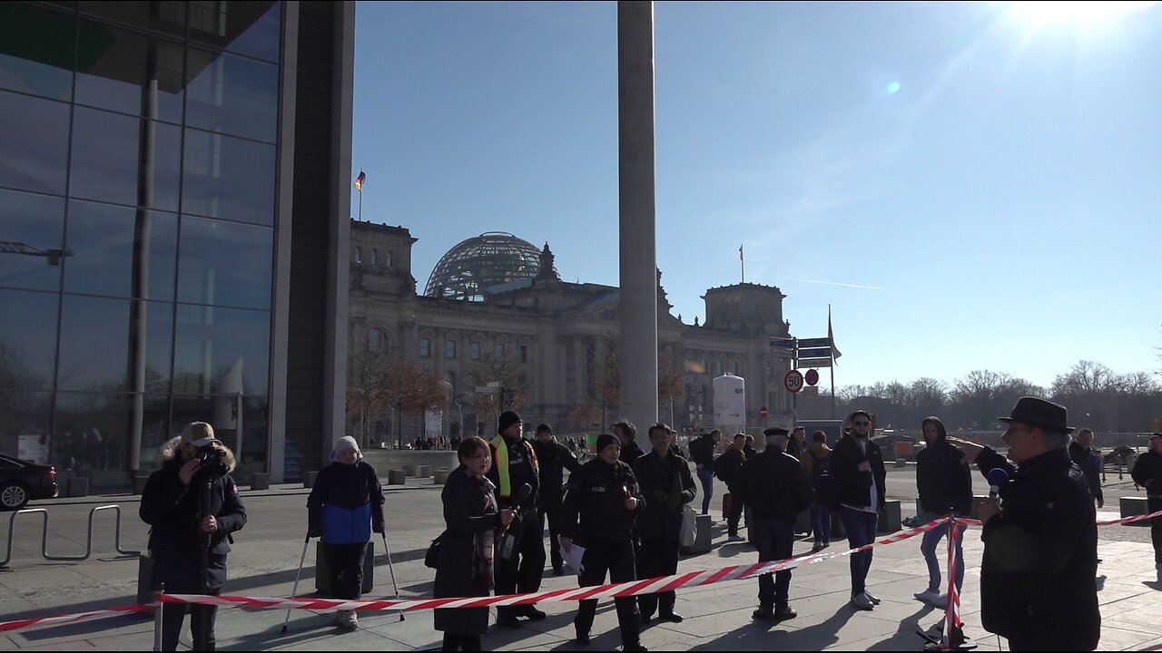 Bundestagswahlen im Nichts der BRD! Deutscher Bundestag Berlin 22.02.2025