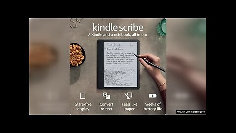 Amazon Kindle Scribe (16 GB) - 10.2” 300 ppi Paperwhite display Review