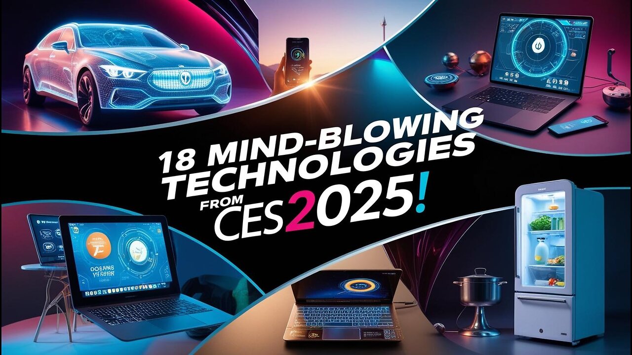 18 Mind-Blowing Technologies from CES 2025 You Have to See