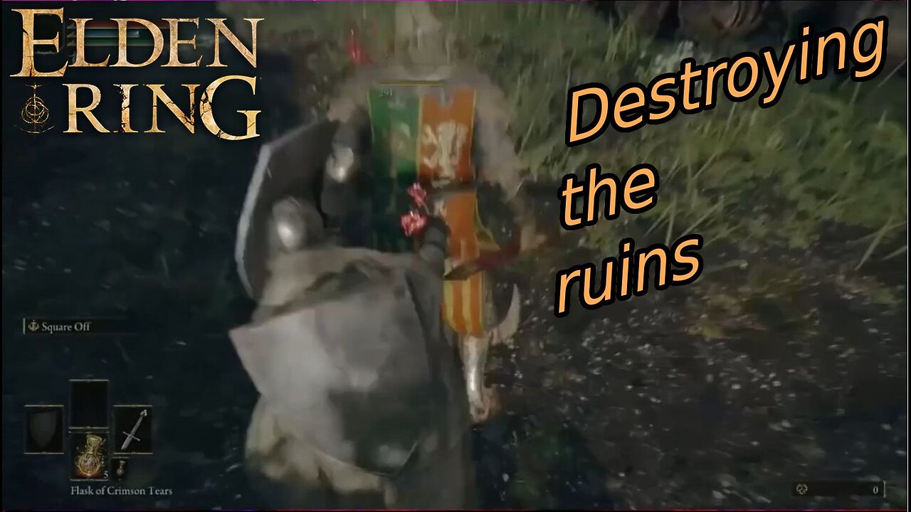 Elden ring - Destrying the ruins before melenia (with ai music)