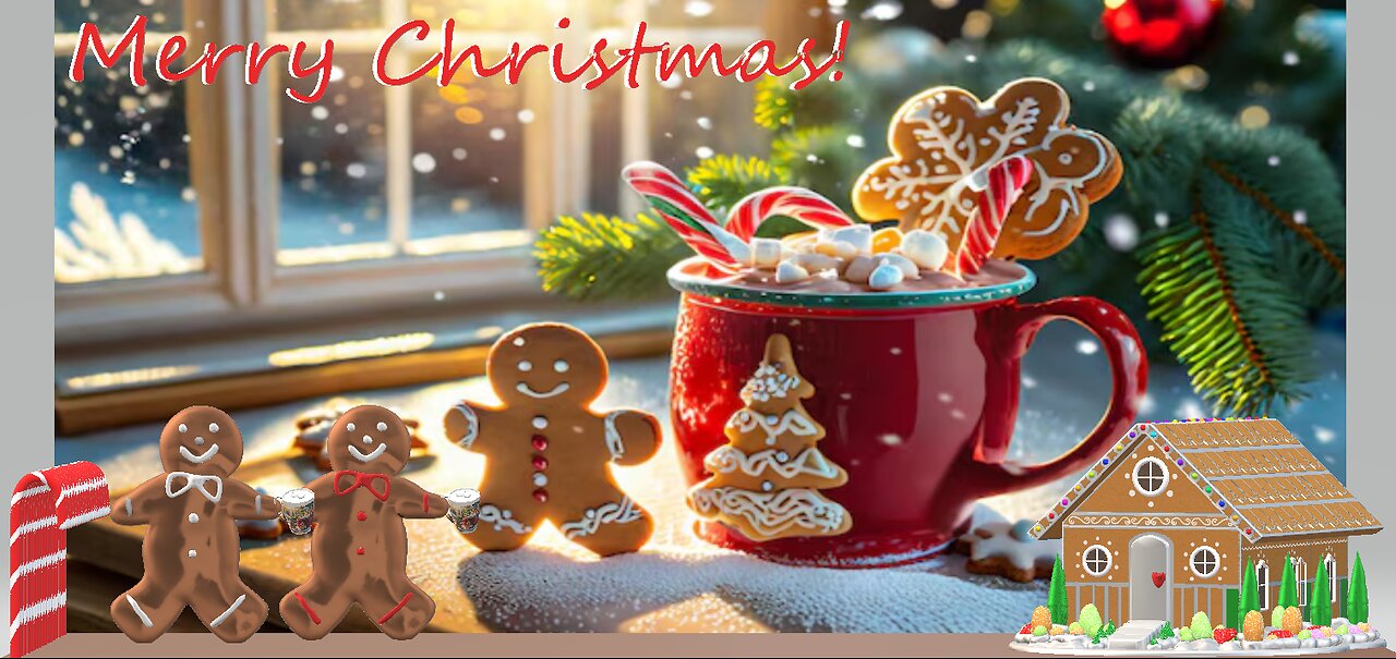 Merry Christmas - From Happy Birthday 3D - Sweet Gingerbread Man - Mike Curb Congregation