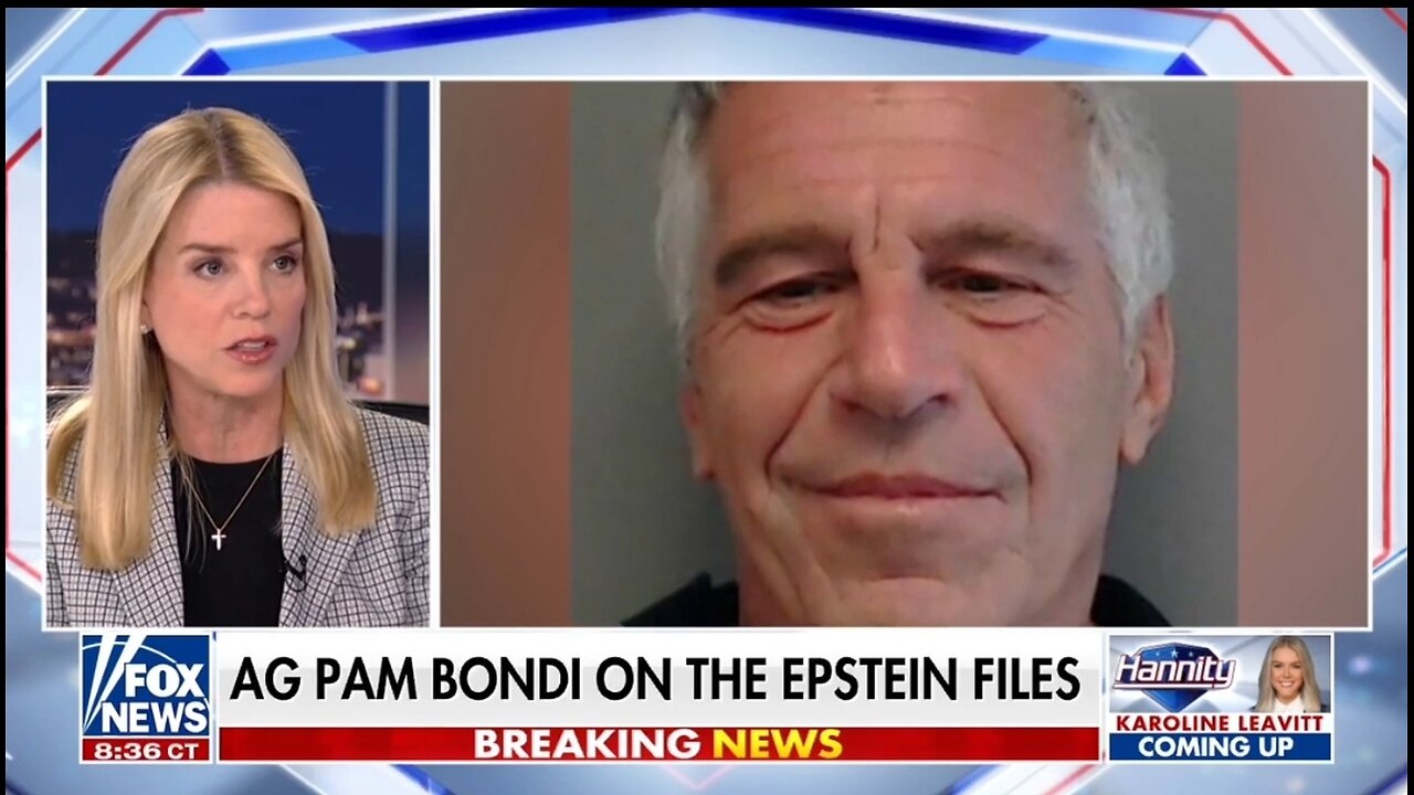 AG Bondi: We're In Possession Of A Truckload Of Epstein Evidence