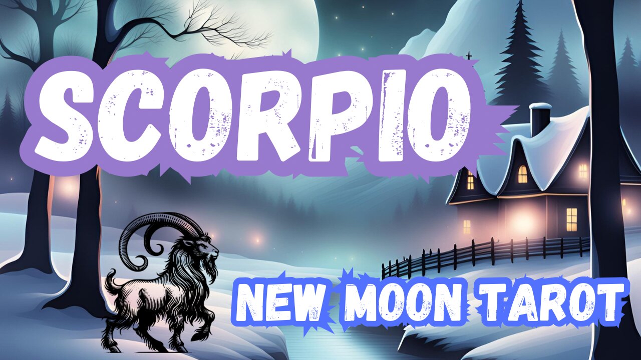 Scorpio ♏️- New Moon 🌚 in Capricorn Tarot reading #scorpio #tarot #tarotary