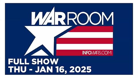 WAR ROOM (Full Show) 01_16_25 Thursday