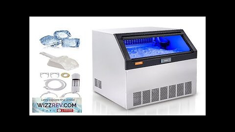 VEVOR Commercial Ice Maker 200lbs/24H Ice Maker Machine 90 Ice Cubes in Review