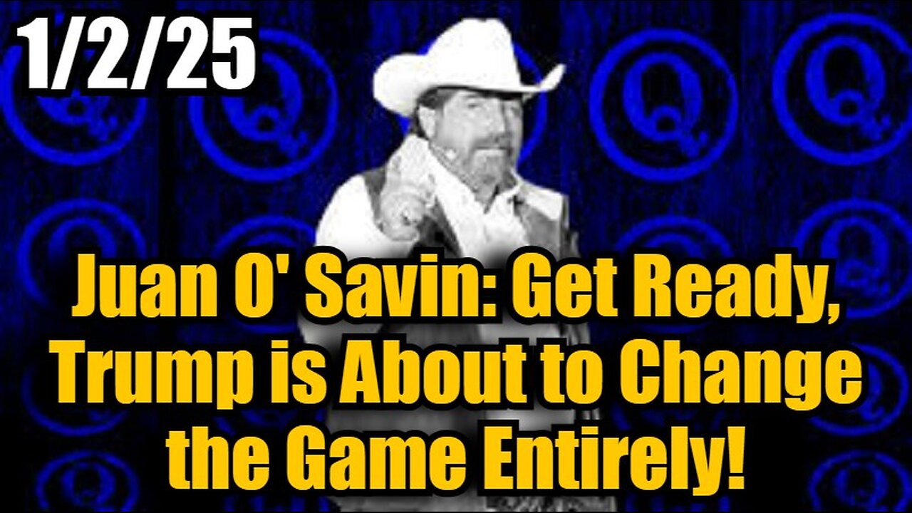 Juan O' Savin: Get Ready, Trump is About to Change the Game Entirely!